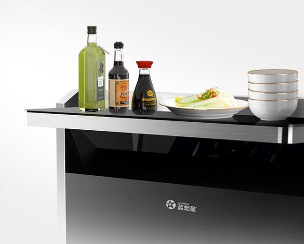 超大容量置物臺相當于多出一個小櫥柜臺面