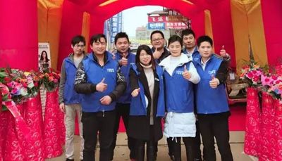 匠心獨具 藍(lán)炬星湖北江陵專賣店3.22開業(yè)盡顯風(fēng)采！