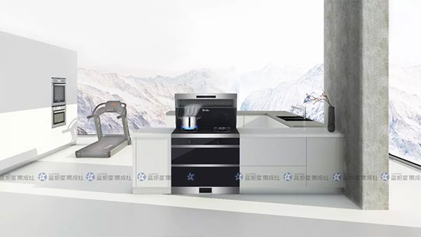 知名集成灶品牌藍(lán)炬星T3集成灶風(fēng)尚首發(fā)