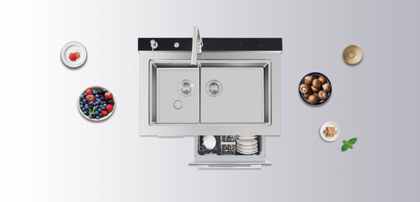 藍(lán)炬星集成水槽洗碗機