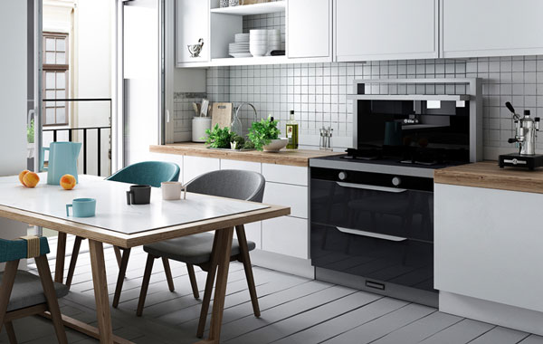 開放式廚房集成灶