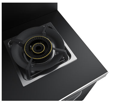 藍炬星集成灶黑鉆玻璃