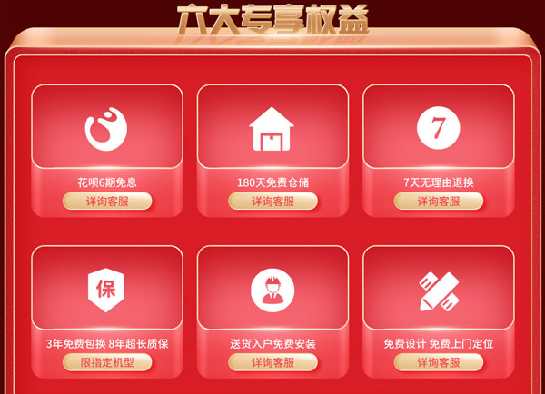 藍炬星6大專享權(quán)益