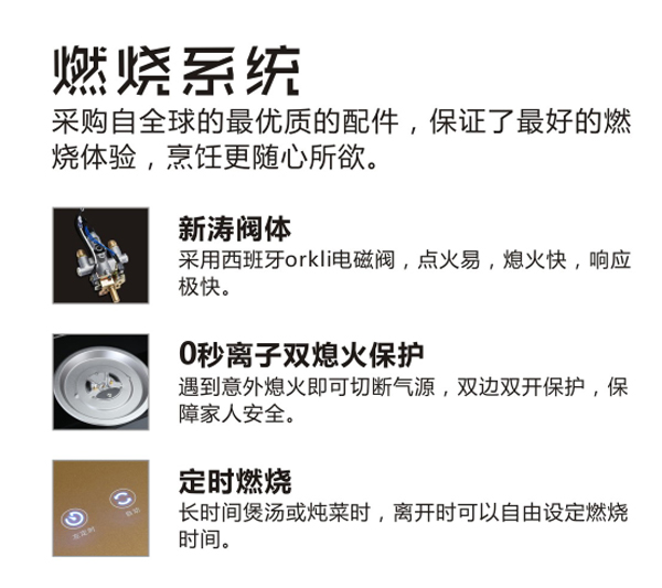 藍炬星集成灶燃燒系統(tǒng)