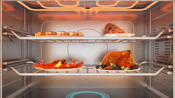 食品級(jí)304不銹鋼消毒柜、蒸烤箱