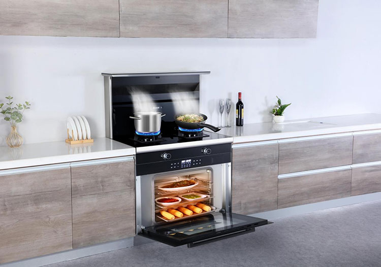 理想廚房只缺一臺(tái)藍(lán)炬星R3S-ZK集成灶