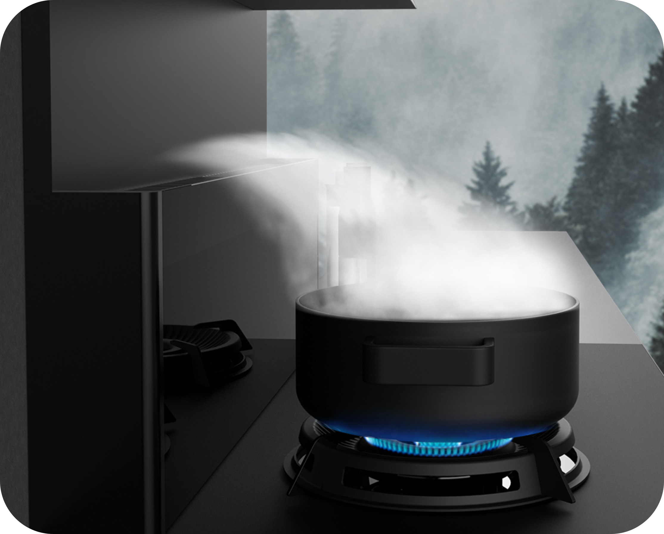 藍炬星集成灶 遠離廚房油煙守護家人健康