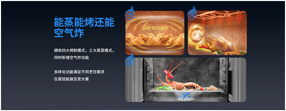 減肥還想吃烤炸食物？藍(lán)炬星蒸烤炸集成灶幫您實(shí)現(xiàn)