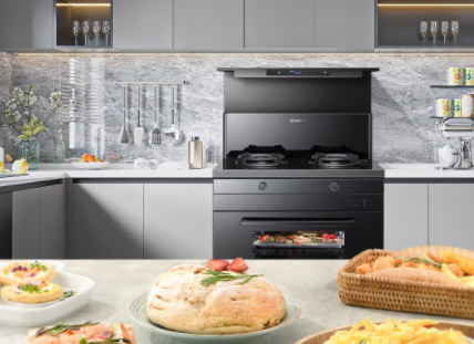 藍(lán)炬星蒸烤炸集成灶