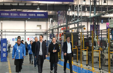 市領導走訪藍炬星開展主題教育調(diào)研